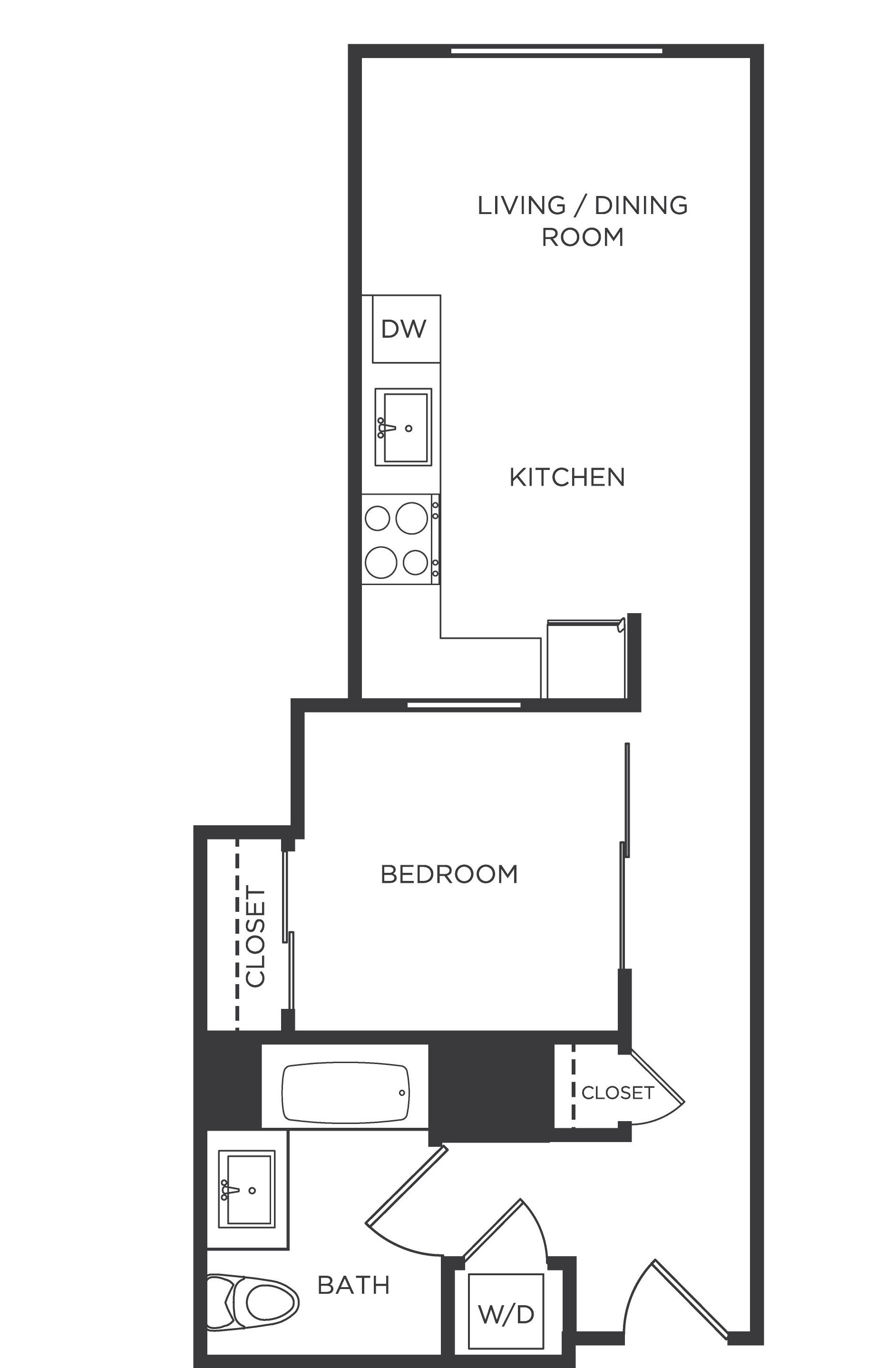 Floor Plan Image of Apartment Apt 0926